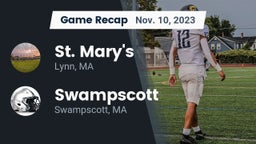 Recap: St. Mary's  vs. Swampscott  2023