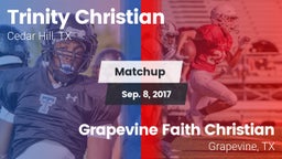 Matchup: Trinity Christian vs. Grapevine Faith Christian  2017