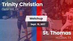 Matchup: Trinity Christian vs. St. Thomas  2017