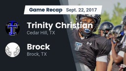 Recap: Trinity Christian  vs. Brock  2017