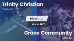 Matchup: Trinity Christian vs. Grace Community  2017