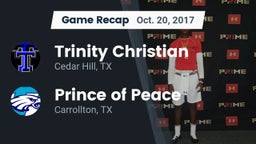 Recap: Trinity Christian  vs. Prince of Peace  2017