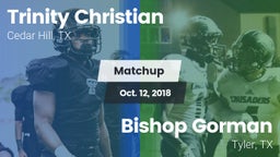 Matchup: Trinity Christian vs. Bishop Gorman  2018
