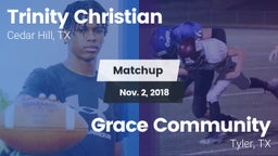Matchup: Trinity Christian vs. Grace Community  2018