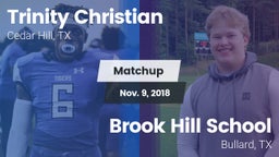 Matchup: Trinity Christian vs. Brook Hill School 2018