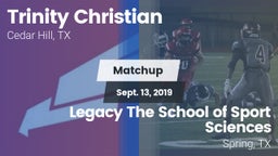 Matchup: Trinity Christian vs. Legacy The School of Sport Sciences 2019