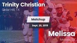 Matchup: Trinity Christian vs. Melissa  2019