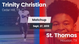 Matchup: Trinity Christian vs. St. Thomas  2019