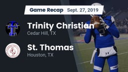 Recap: Trinity Christian  vs. St. Thomas  2019