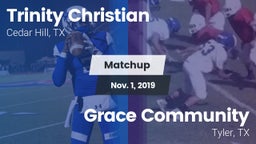 Matchup: Trinity Christian vs. Grace Community  2019