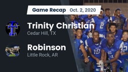 Recap: Trinity Christian  vs. Robinson  2020