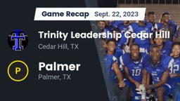 Recap: Trinity Leadership Cedar Hill vs. Palmer  2023