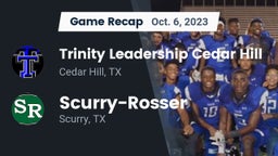 Recap: Trinity Leadership Cedar Hill vs. Scurry-Rosser  2023