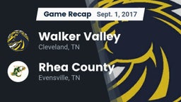 Recap: Walker Valley  vs. Rhea County  2017