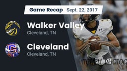 Recap: Walker Valley  vs. Cleveland  2017
