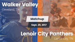 Matchup: Walker Valley vs. Lenoir City Panthers 2017