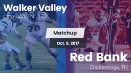 Matchup: Walker Valley vs. Red Bank  2017