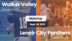 Matchup: Walker Valley vs. Lenoir City Panthers 2018