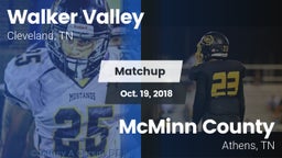 Matchup: Walker Valley vs. McMinn County  2018
