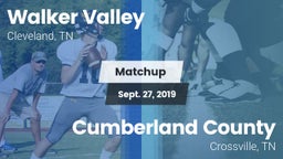Matchup: Walker Valley vs. Cumberland County  2019
