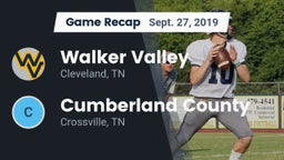 Recap: Walker Valley  vs. Cumberland County  2019