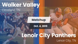 Matchup: Walker Valley vs. Lenoir City Panthers 2019