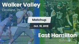 Matchup: Walker Valley vs. East Hamilton  2019