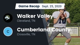 Recap: Walker Valley  vs. Cumberland County  2020