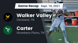 Recap: Walker Valley  vs. Carter  2021