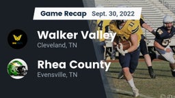 Recap: Walker Valley  vs. Rhea County  2022