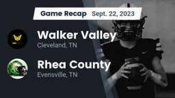 Recap: Walker Valley  vs. Rhea County  2023