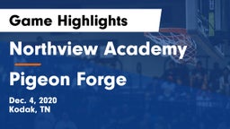 Northview Academy vs Pigeon Forge  Game Highlights - Dec. 4, 2020