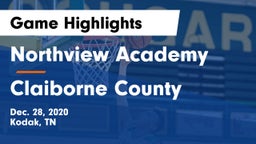 Northview Academy vs Claiborne County Game Highlights - Dec. 28, 2020