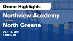 Northview Academy vs North Greene Game Highlights - Dec. 16, 2021
