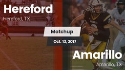 Matchup: Hereford vs. Amarillo  2017