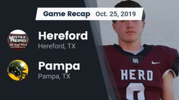 Recap: Hereford  vs. Pampa  2019