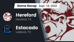 Recap: Hereford  vs. Estacado  2020