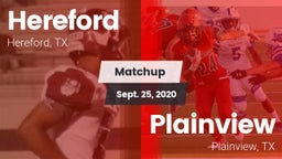 Matchup: Hereford vs. Plainview  2020