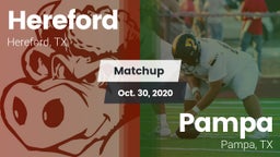 Matchup: Hereford vs. Pampa  2020