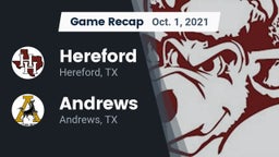 Recap: Hereford  vs. Andrews  2021