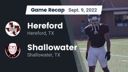 Recap: Hereford  vs. Shallowater  2022