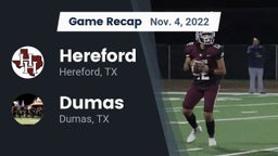 Recap: Hereford  vs. Dumas  2022