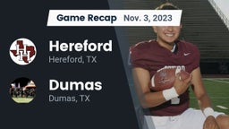 Recap: Hereford  vs. Dumas  2023