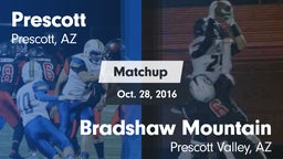Matchup: Prescott vs. Bradshaw Mountain  2016