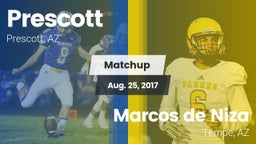 Matchup: Prescott vs. Marcos de Niza  2017