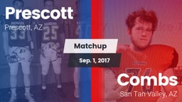 Matchup: Prescott vs. Combs  2017