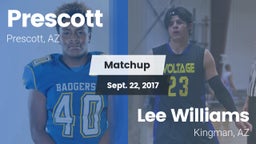 Matchup: Prescott vs. Lee Williams  2017