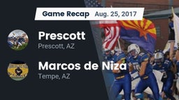 Recap: Prescott  vs. Marcos de Niza  2017