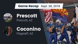 Recap: Prescott  vs. Coconino  2018
