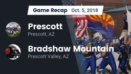 Recap: Prescott  vs. Bradshaw Mountain  2018